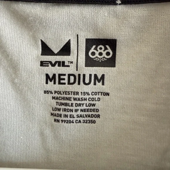 686 & Evil Bikes performance t shirt - Picture 2 of 4